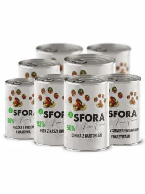 Karma Sfora mix 4 smaków