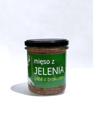 SŁOIK JELEŃ Z BROKUŁEM