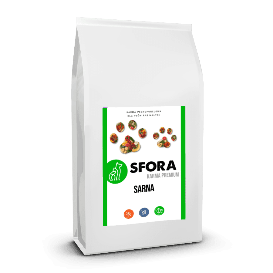 sfora paczka biala sarna male