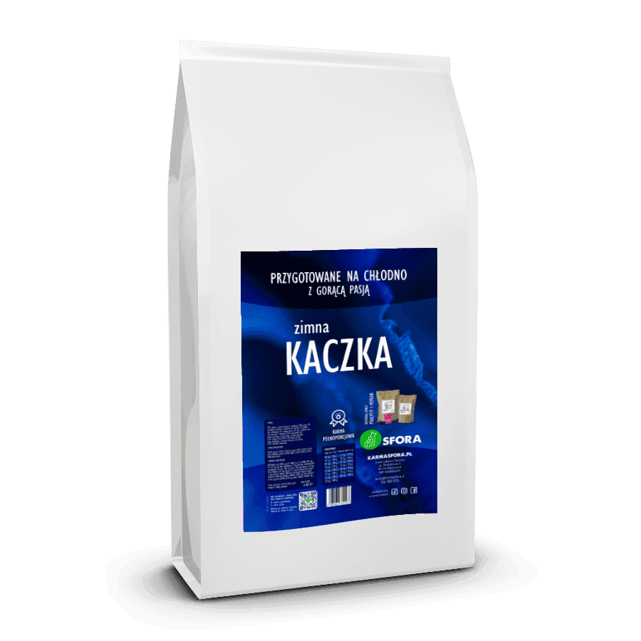 Zimna Kaczka monobiałkowa 6 kg 4 zimna kaczka worek