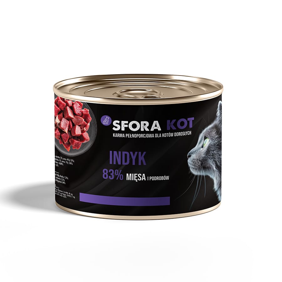 kot sfora indyk 200g
