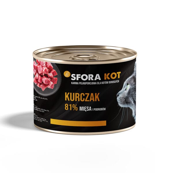 kot sfora kurczak 200g