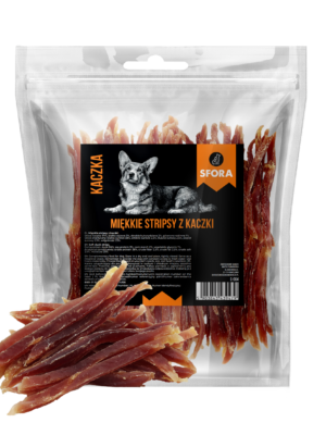 miekkie stripsy z kaczki