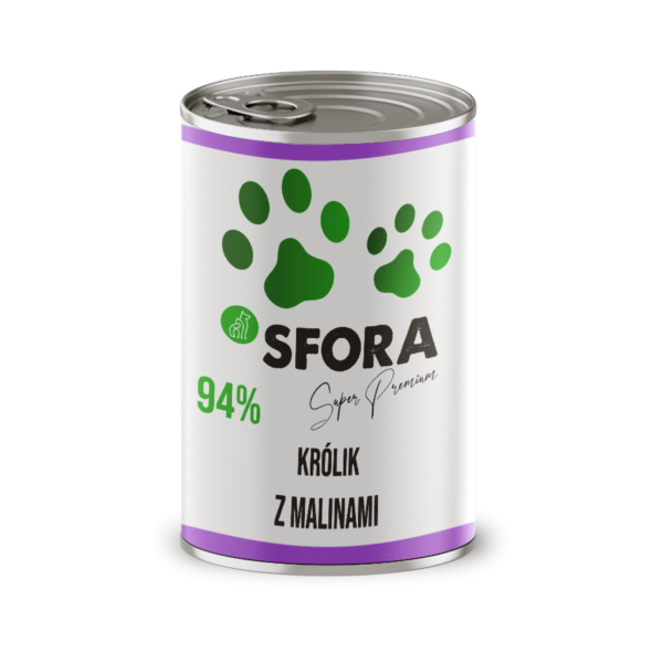 krolik z malinami